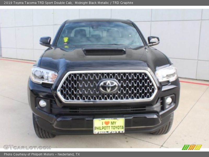 Midnight Black Metallic / TRD Graphite 2019 Toyota Tacoma TRD Sport Double Cab