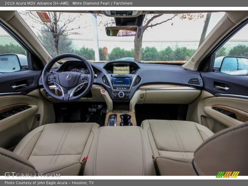  2019 MDX Advance SH-AWD Parchment Interior