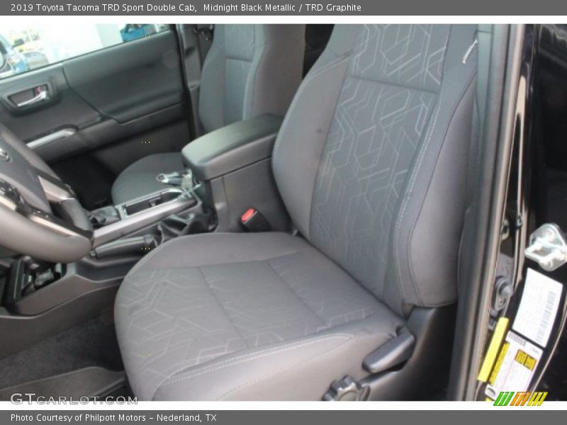 Front Seat of 2019 Tacoma TRD Sport Double Cab