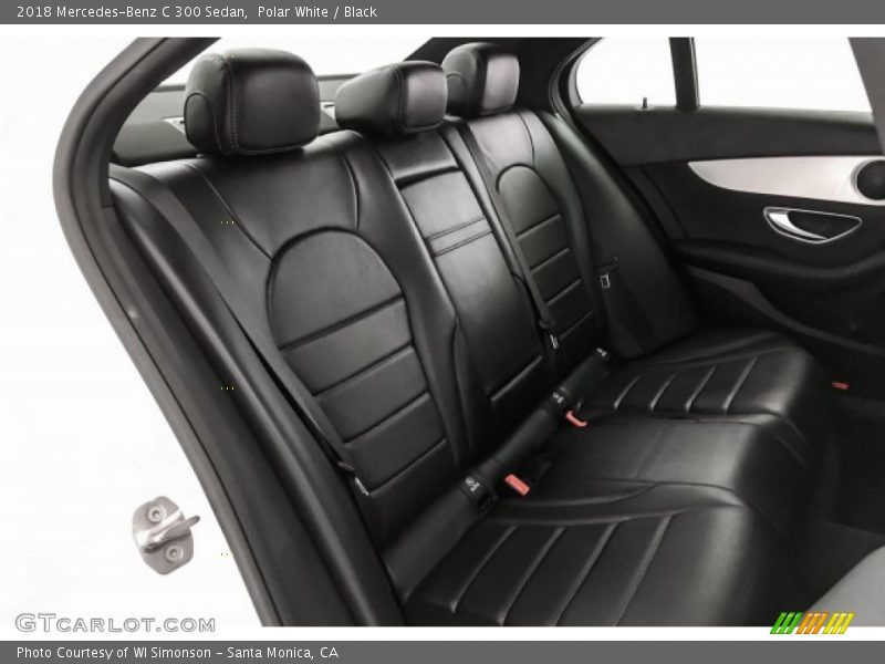 Polar White / Black 2018 Mercedes-Benz C 300 Sedan