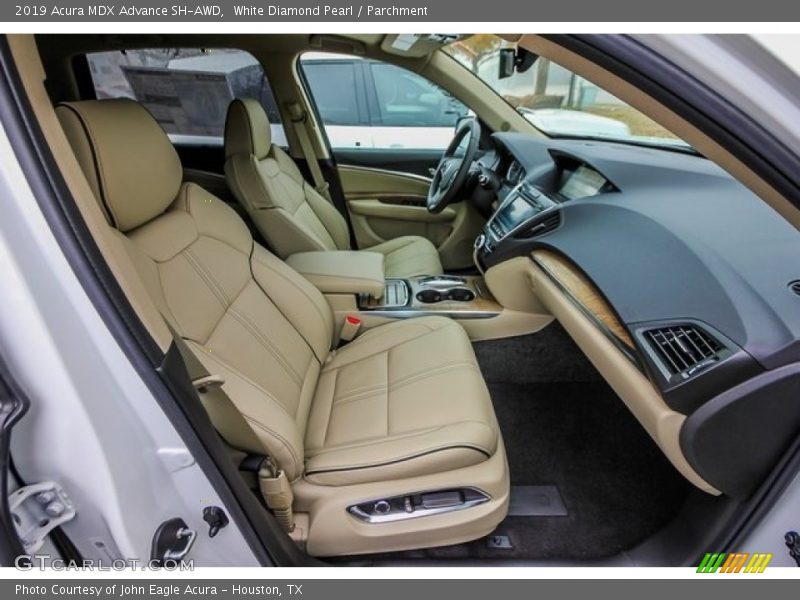 Front Seat of 2019 MDX Advance SH-AWD
