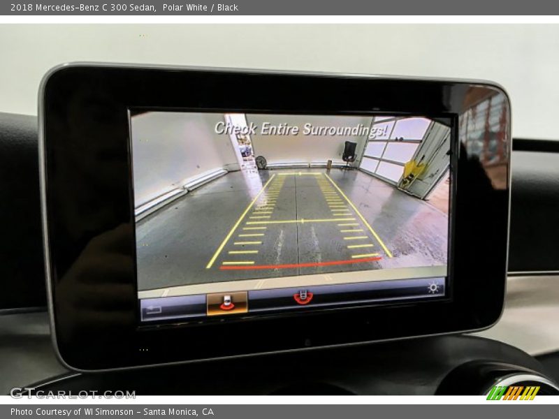 Polar White / Black 2018 Mercedes-Benz C 300 Sedan