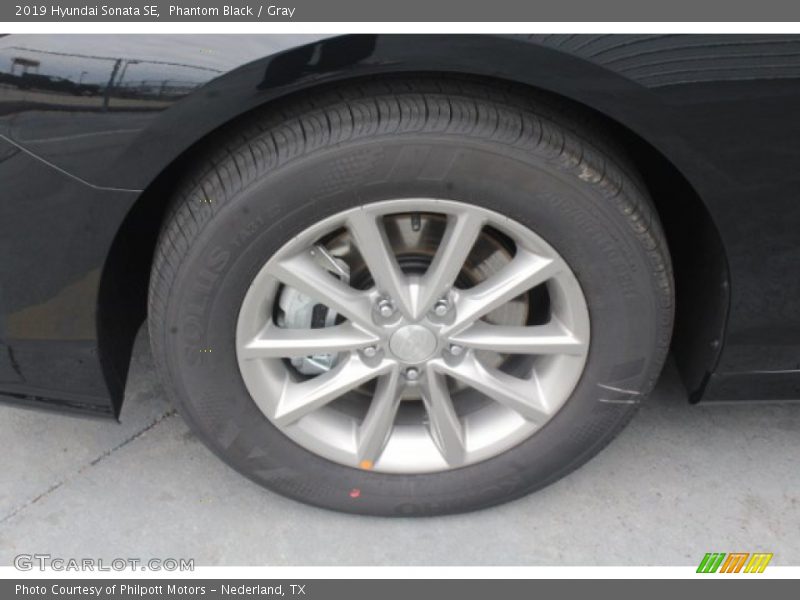 Phantom Black / Gray 2019 Hyundai Sonata SE