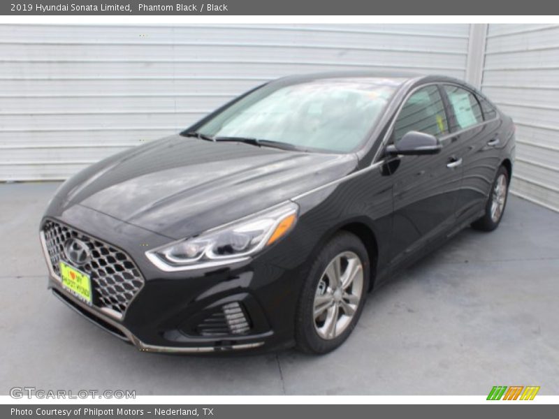 Phantom Black / Black 2019 Hyundai Sonata Limited