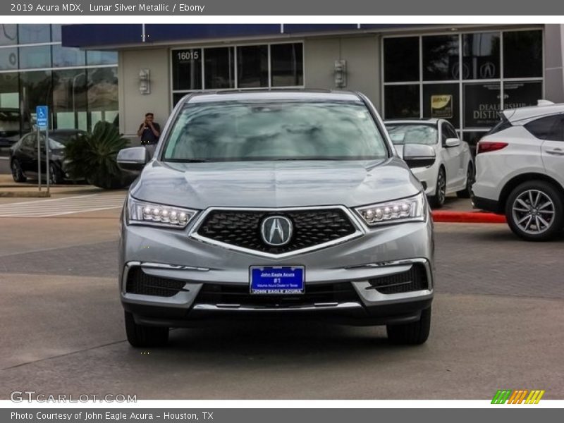 Lunar Silver Metallic / Ebony 2019 Acura MDX