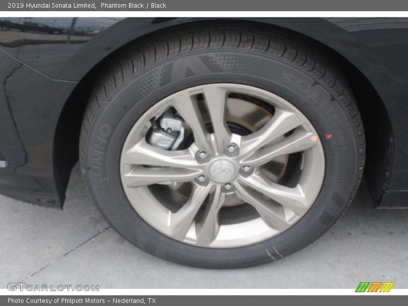 Phantom Black / Black 2019 Hyundai Sonata Limited