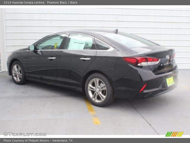 Phantom Black / Black 2019 Hyundai Sonata Limited