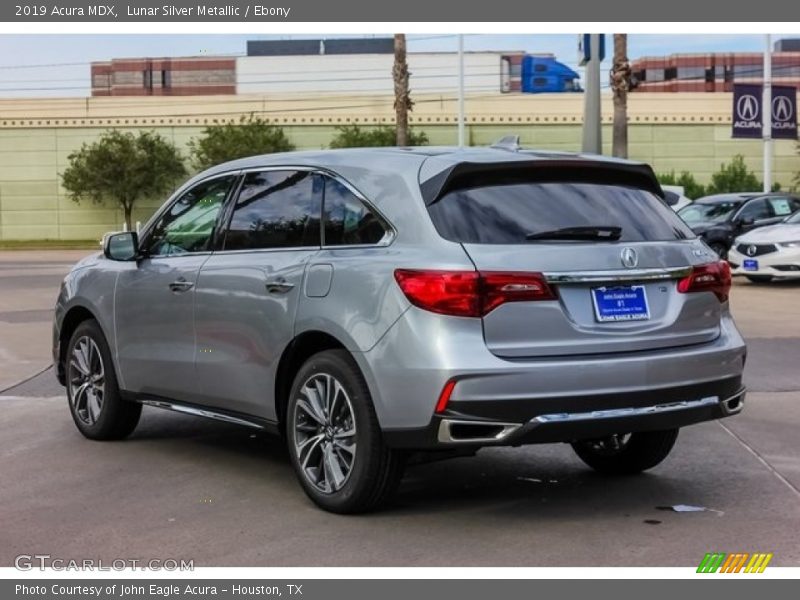 Lunar Silver Metallic / Ebony 2019 Acura MDX