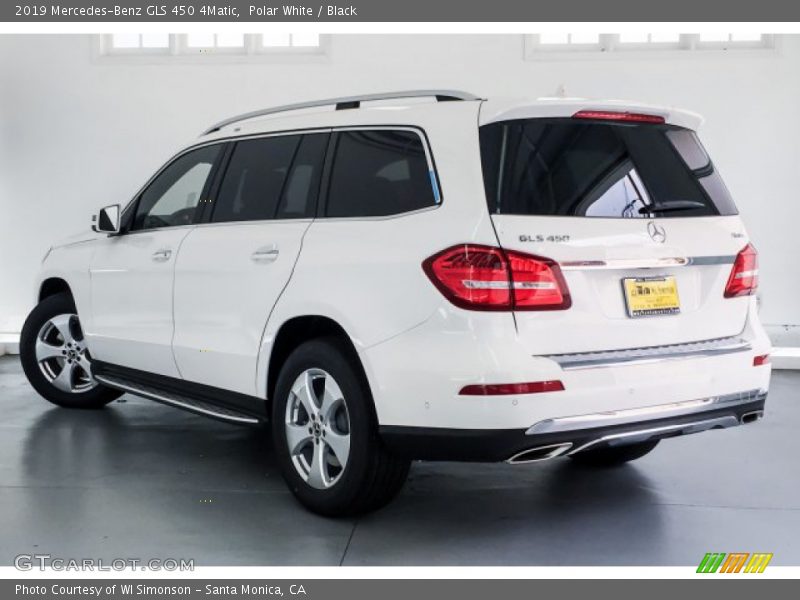 Polar White / Black 2019 Mercedes-Benz GLS 450 4Matic