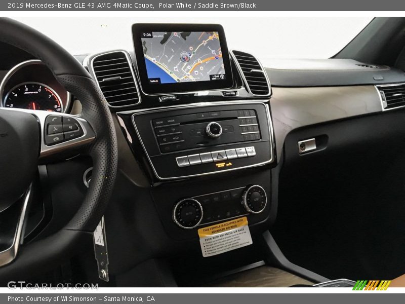 Polar White / Saddle Brown/Black 2019 Mercedes-Benz GLE 43 AMG 4Matic Coupe