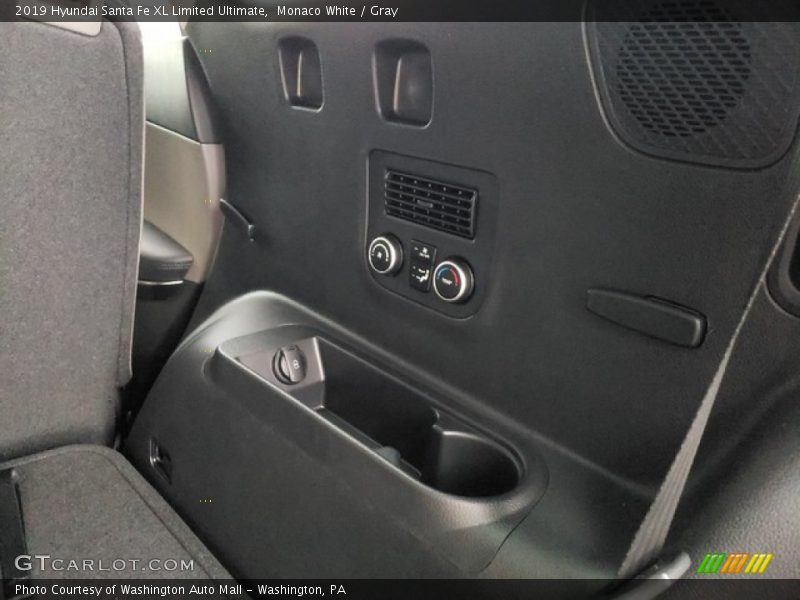 Monaco White / Gray 2019 Hyundai Santa Fe XL Limited Ultimate