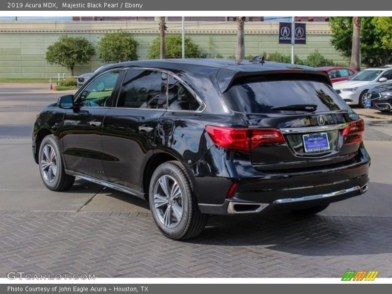 Majestic Black Pearl / Ebony 2019 Acura MDX