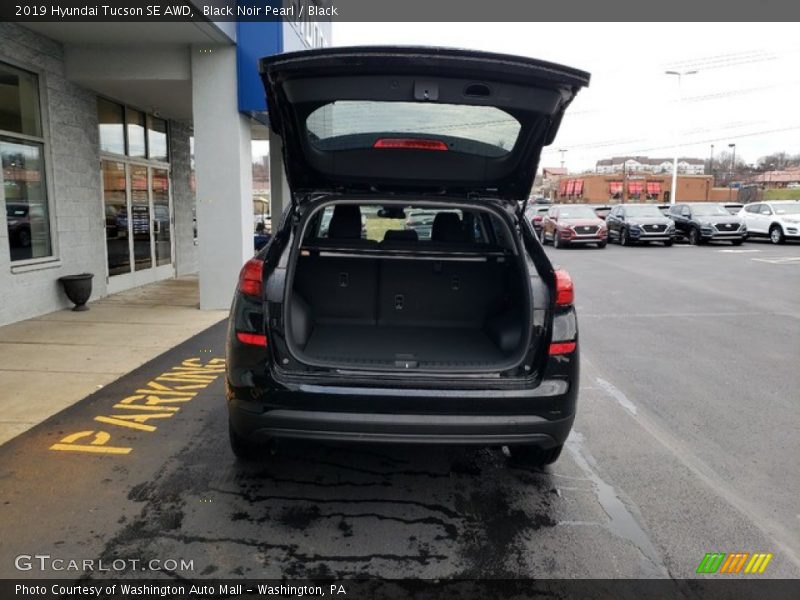 Black Noir Pearl / Black 2019 Hyundai Tucson SE AWD