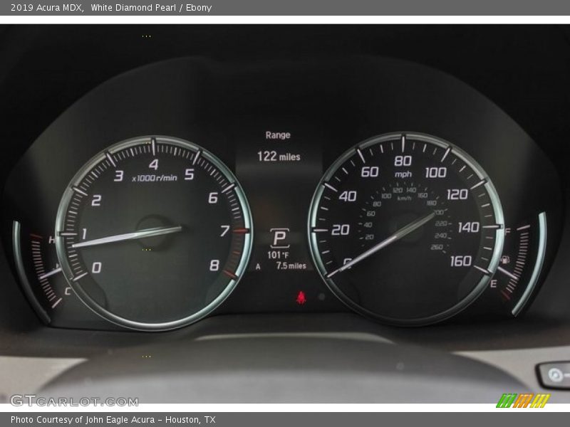 White Diamond Pearl / Ebony 2019 Acura MDX