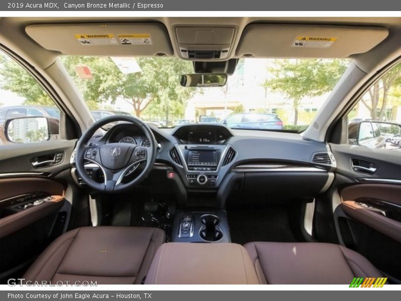 Canyon Bronze Metallic / Espresso 2019 Acura MDX