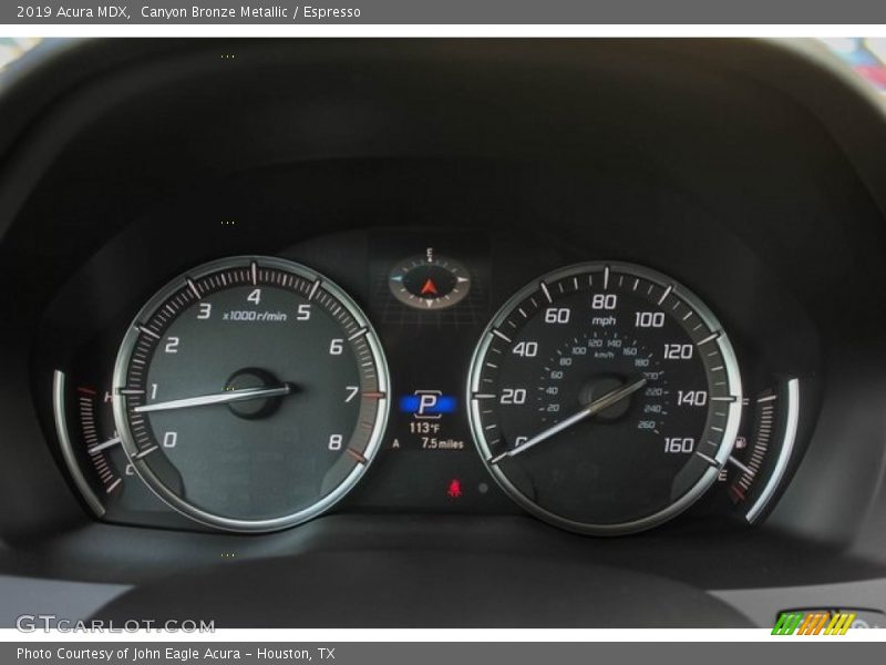 Canyon Bronze Metallic / Espresso 2019 Acura MDX