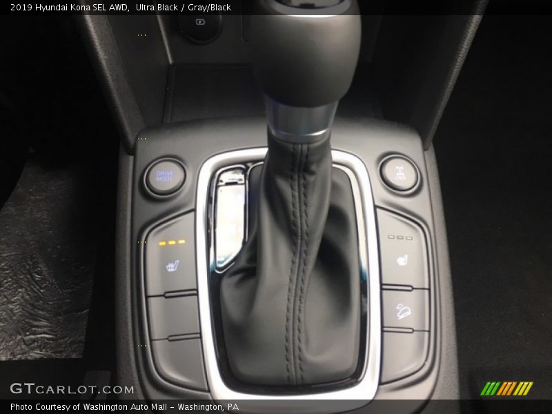 Ultra Black / Gray/Black 2019 Hyundai Kona SEL AWD