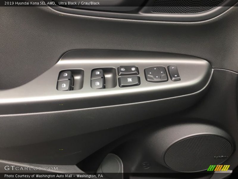 Ultra Black / Gray/Black 2019 Hyundai Kona SEL AWD