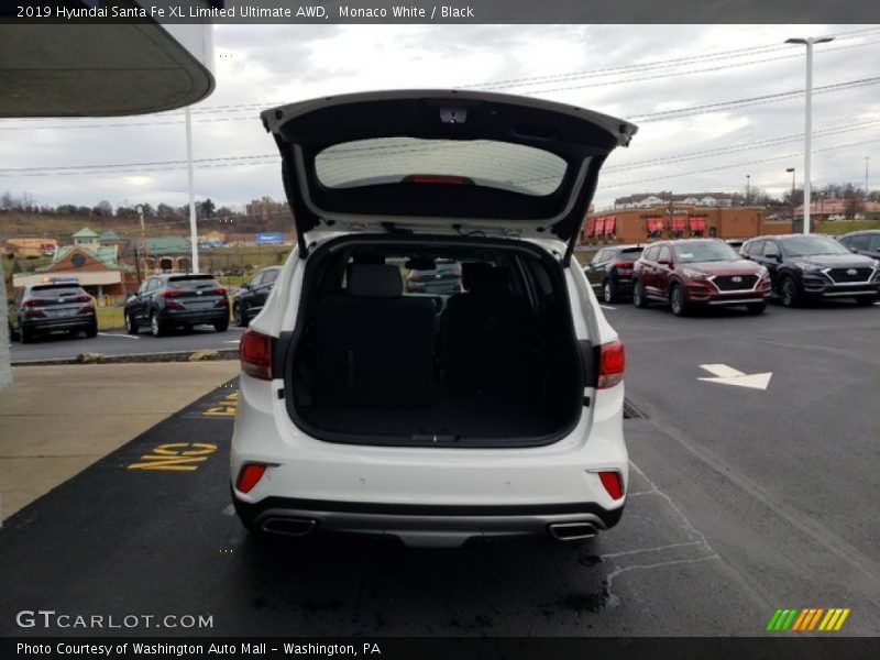 Monaco White / Black 2019 Hyundai Santa Fe XL Limited Ultimate AWD
