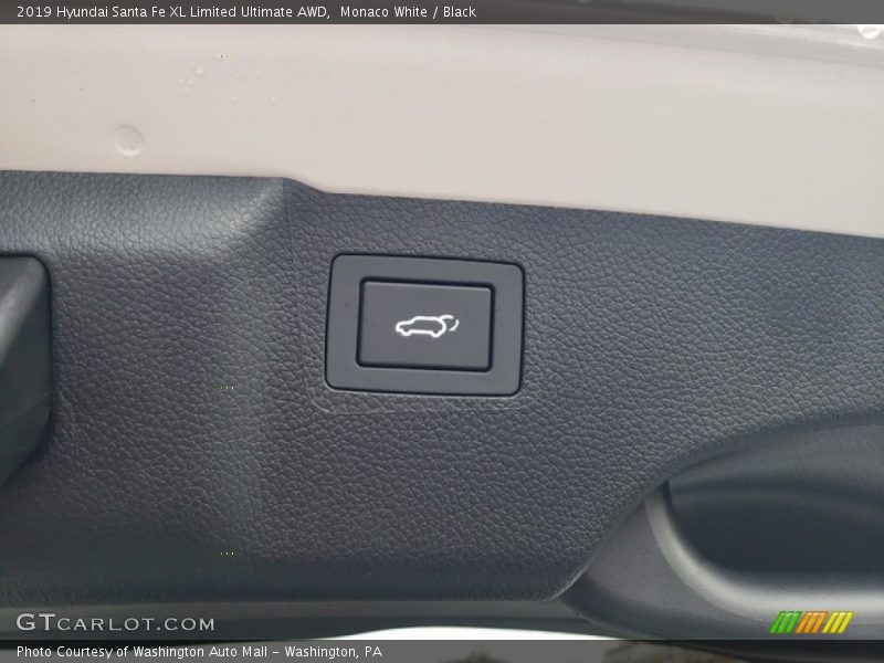 Monaco White / Black 2019 Hyundai Santa Fe XL Limited Ultimate AWD
