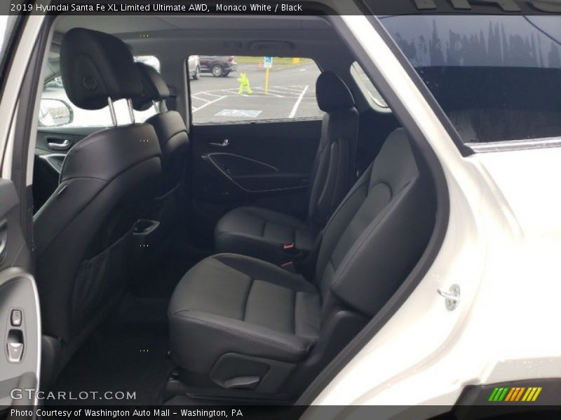 Monaco White / Black 2019 Hyundai Santa Fe XL Limited Ultimate AWD