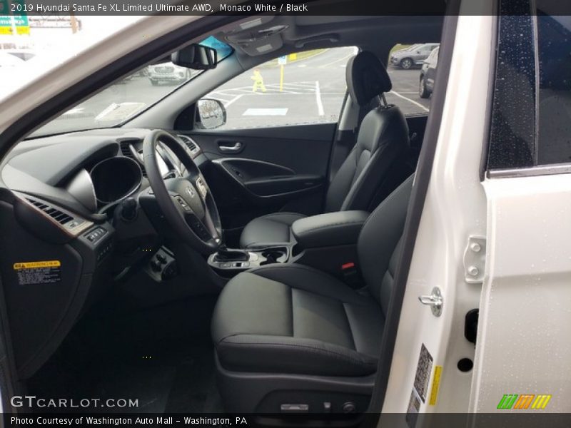 Monaco White / Black 2019 Hyundai Santa Fe XL Limited Ultimate AWD