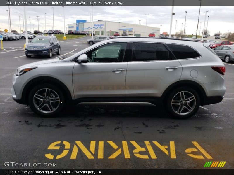 Circuit Silver / Gray 2019 Hyundai Santa Fe XL Limited Ultimate AWD