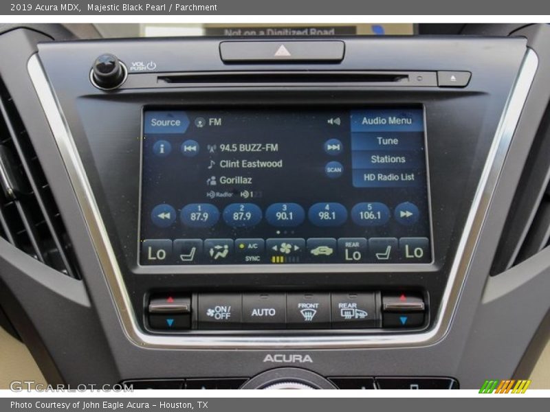 Majestic Black Pearl / Parchment 2019 Acura MDX