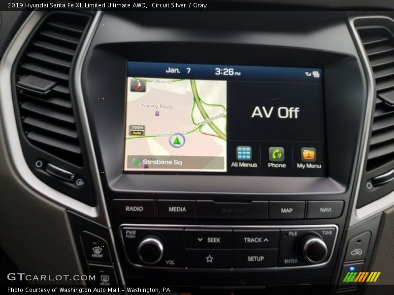 Navigation of 2019 Santa Fe XL Limited Ultimate AWD