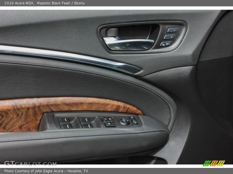 Majestic Black Pearl / Ebony 2019 Acura MDX