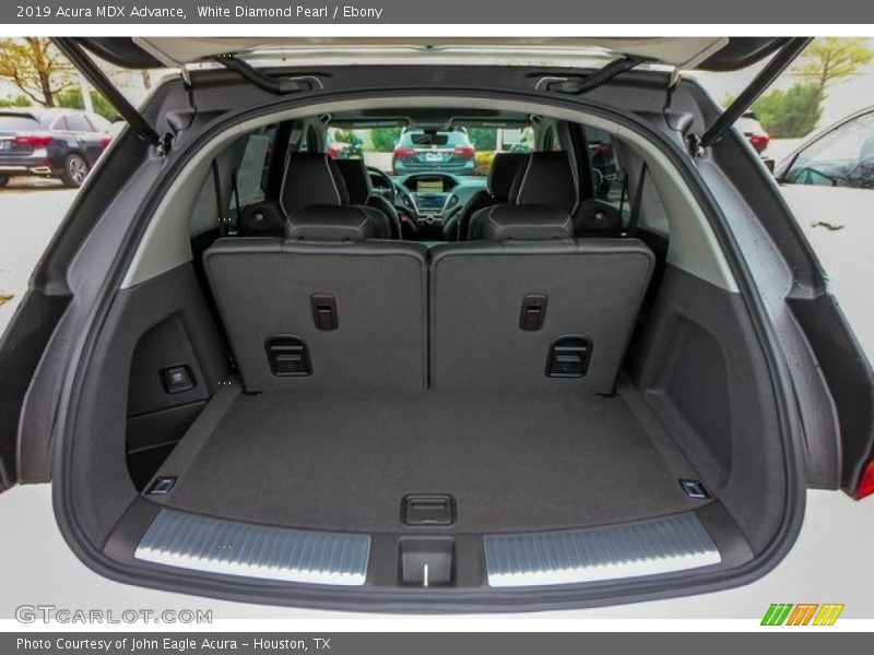 White Diamond Pearl / Ebony 2019 Acura MDX Advance