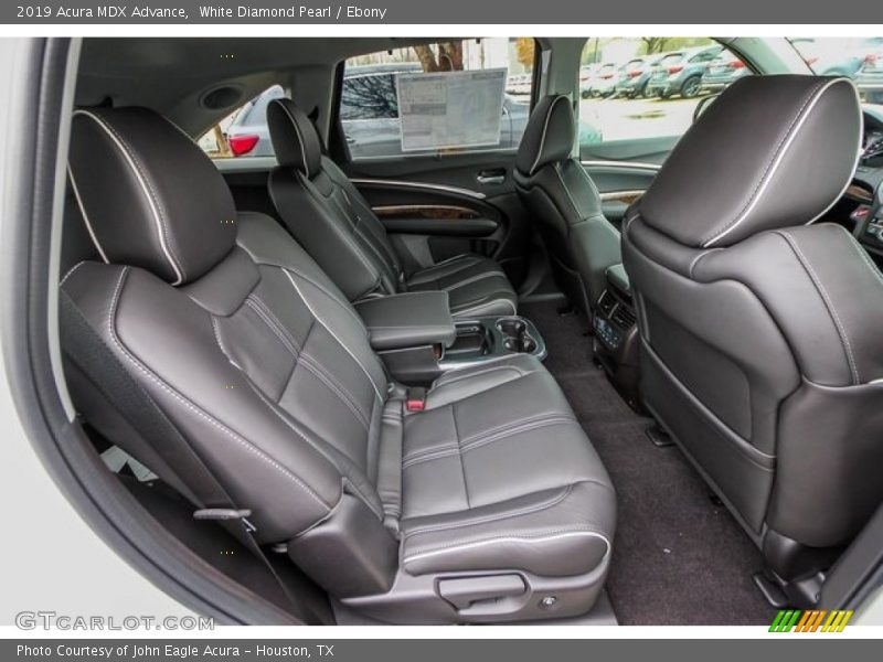White Diamond Pearl / Ebony 2019 Acura MDX Advance