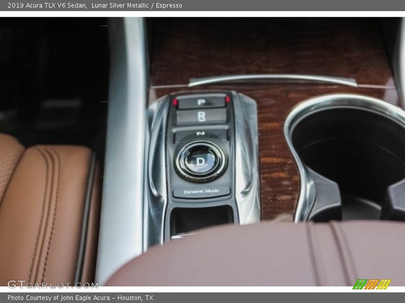Lunar Silver Metallic / Espresso 2019 Acura TLX V6 Sedan
