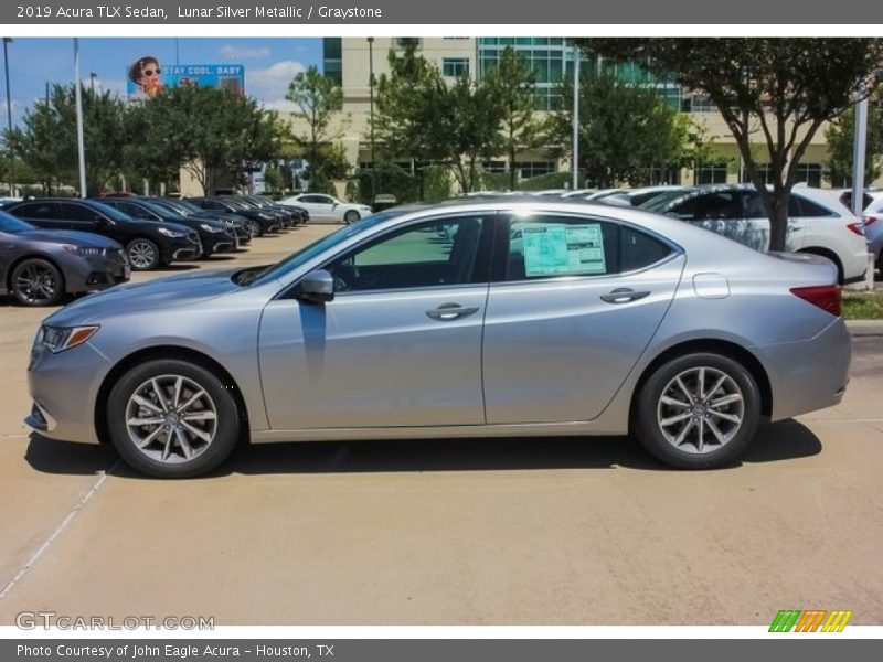 Lunar Silver Metallic / Graystone 2019 Acura TLX Sedan