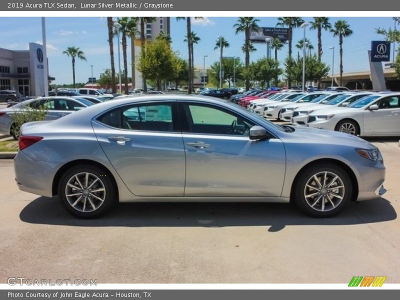 Lunar Silver Metallic / Graystone 2019 Acura TLX Sedan