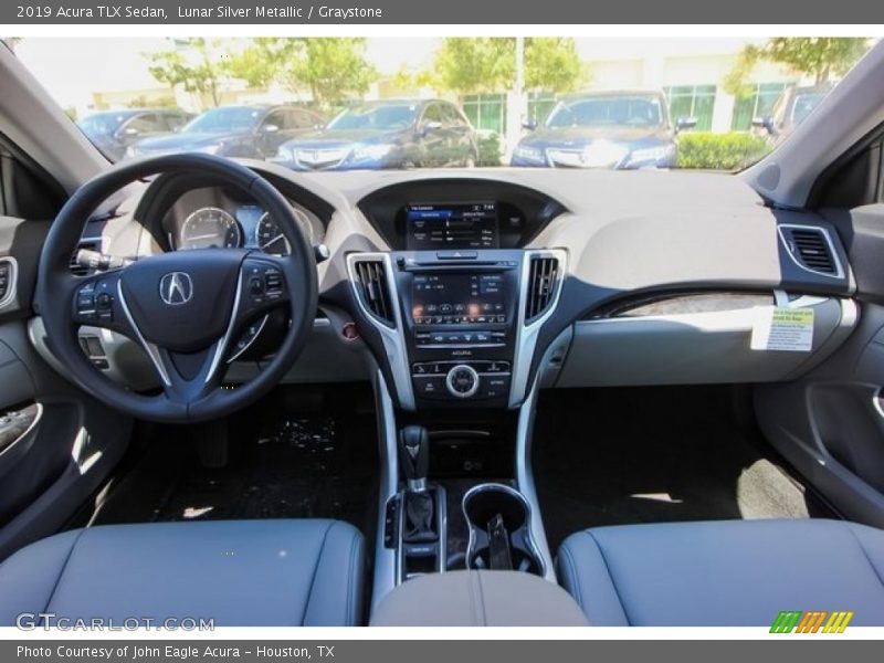 Lunar Silver Metallic / Graystone 2019 Acura TLX Sedan