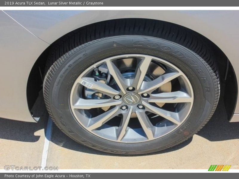 Lunar Silver Metallic / Graystone 2019 Acura TLX Sedan