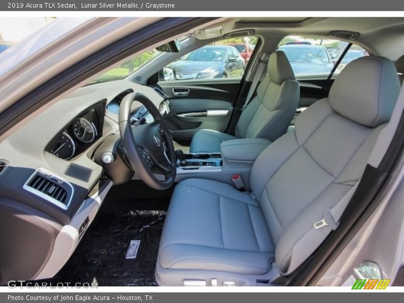 Lunar Silver Metallic / Graystone 2019 Acura TLX Sedan