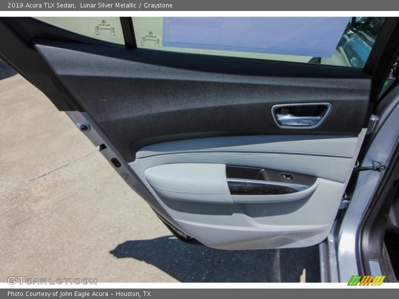 Lunar Silver Metallic / Graystone 2019 Acura TLX Sedan
