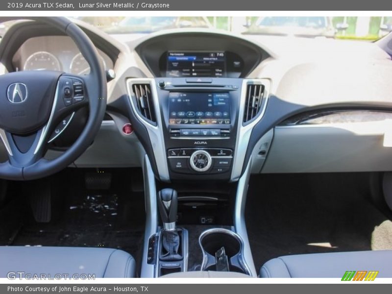 Lunar Silver Metallic / Graystone 2019 Acura TLX Sedan