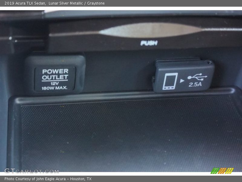 Lunar Silver Metallic / Graystone 2019 Acura TLX Sedan