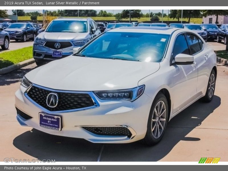 Lunar Silver Metallic / Parchment 2019 Acura TLX Sedan