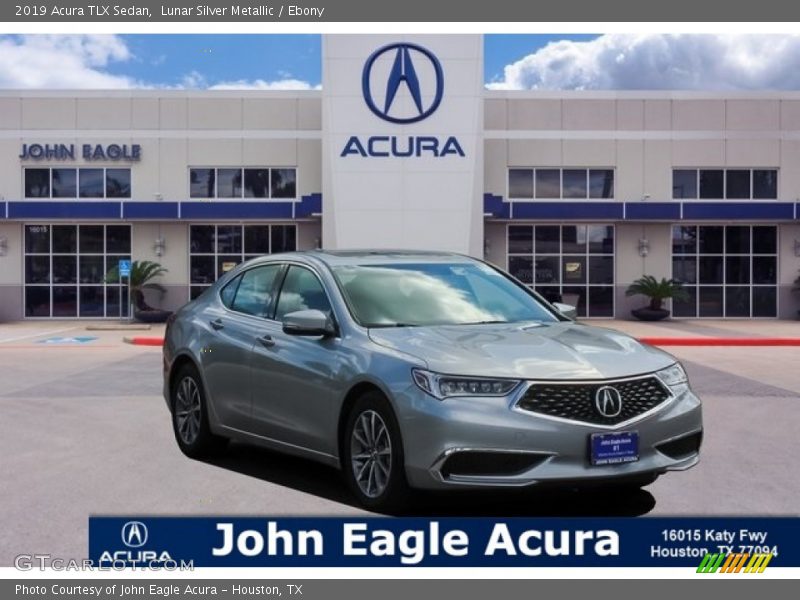 Lunar Silver Metallic / Ebony 2019 Acura TLX Sedan
