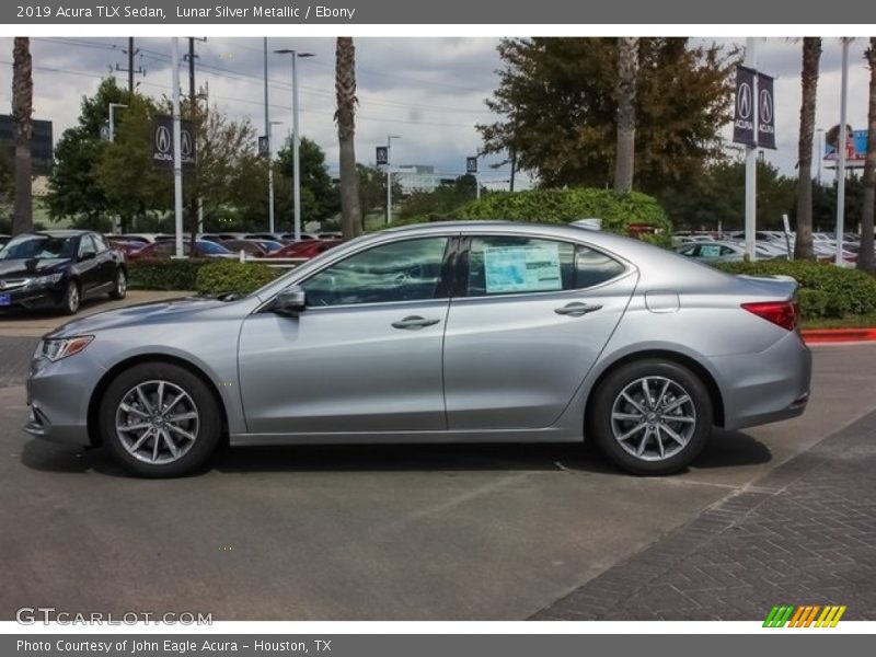 Lunar Silver Metallic / Ebony 2019 Acura TLX Sedan