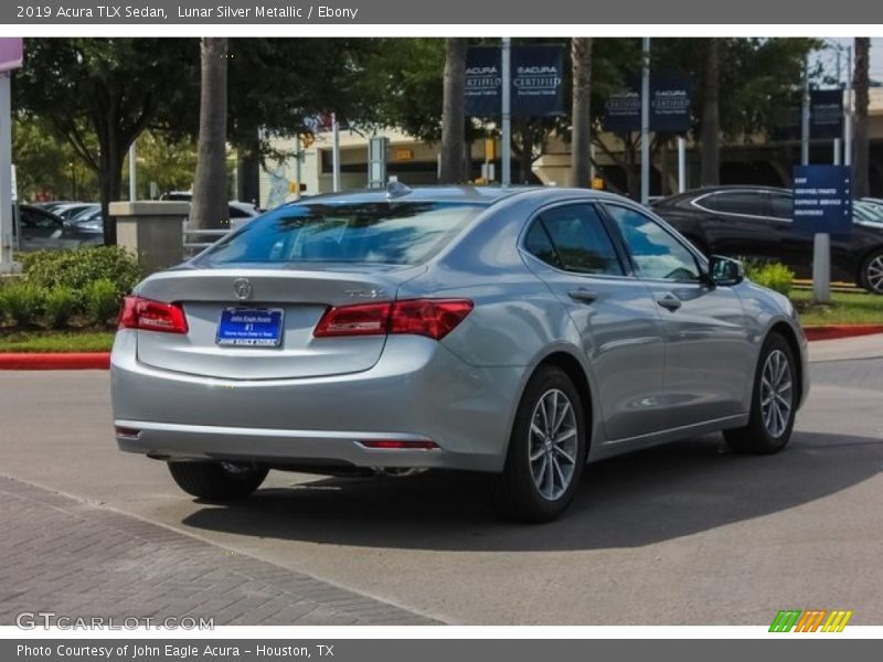 Lunar Silver Metallic / Ebony 2019 Acura TLX Sedan