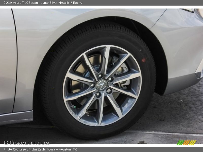 Lunar Silver Metallic / Ebony 2019 Acura TLX Sedan