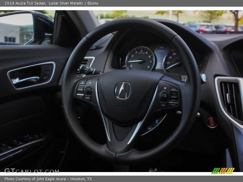 Lunar Silver Metallic / Ebony 2019 Acura TLX Sedan