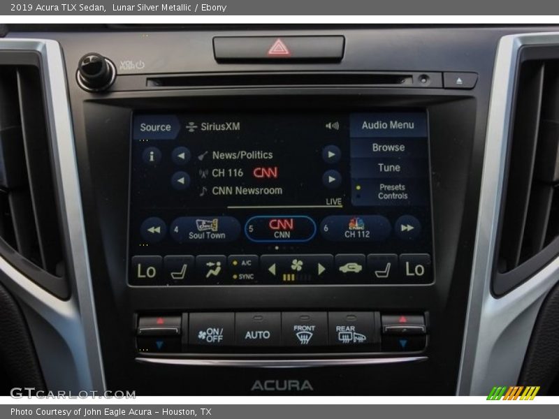 Lunar Silver Metallic / Ebony 2019 Acura TLX Sedan
