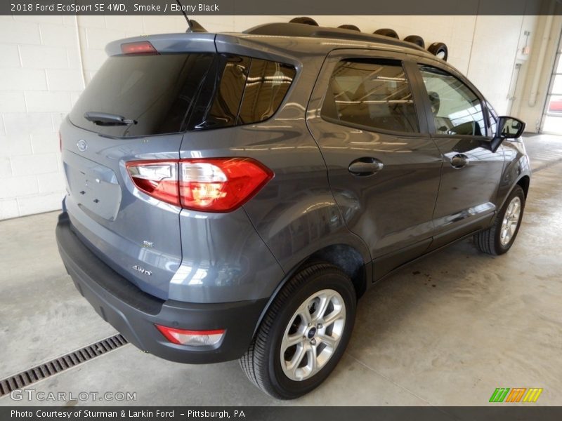 Smoke / Ebony Black 2018 Ford EcoSport SE 4WD