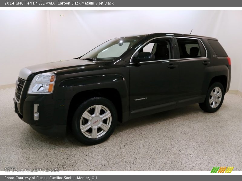 Carbon Black Metallic / Jet Black 2014 GMC Terrain SLE AWD